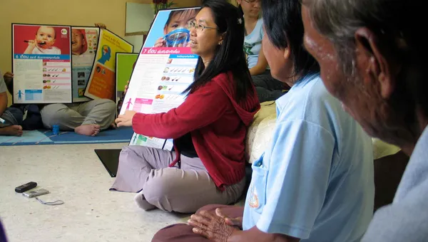 Hero image for Training of BMA volunteer health workers